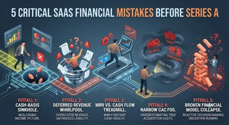 5 Financial Mistakes SaaS Founders Make Before Series A